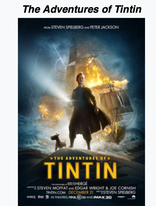 The Adventures of Tintin (2011)